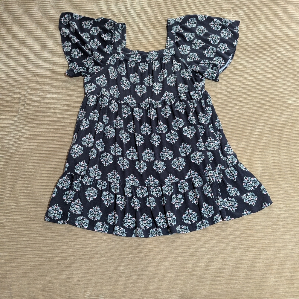 Maurices Black and Pink Floral Dress XXL